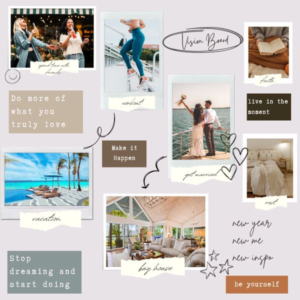 Ultimate 2024 Vision Board Ideas & Guide (Free Templates)